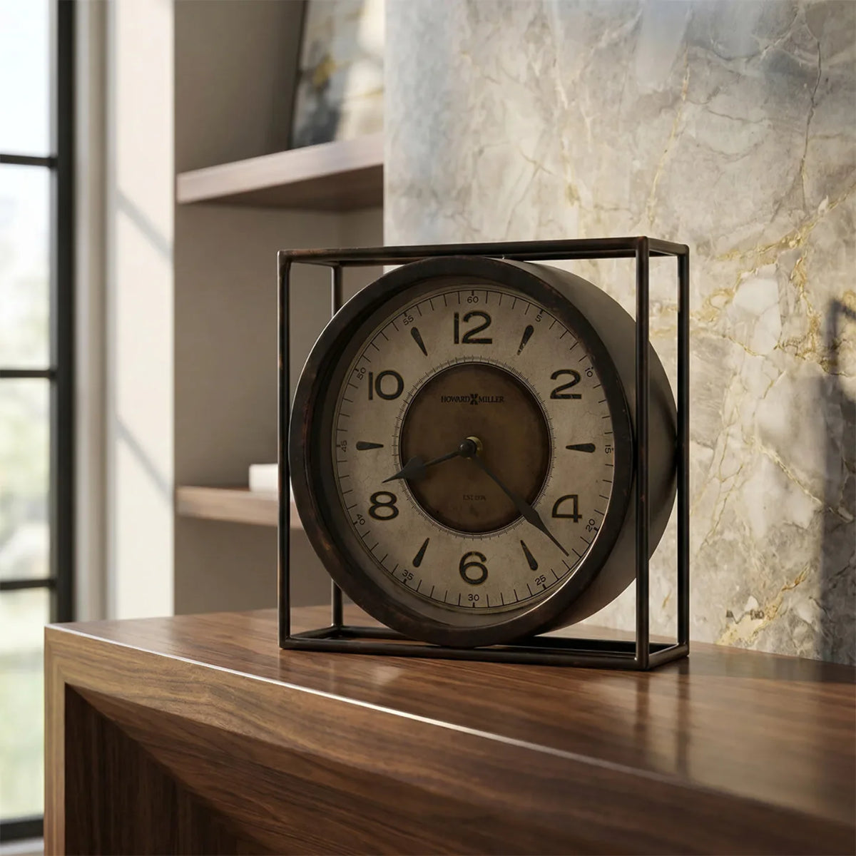 Howard Miller Kayden Mantel Clock 635230 - manufacturer view 2
