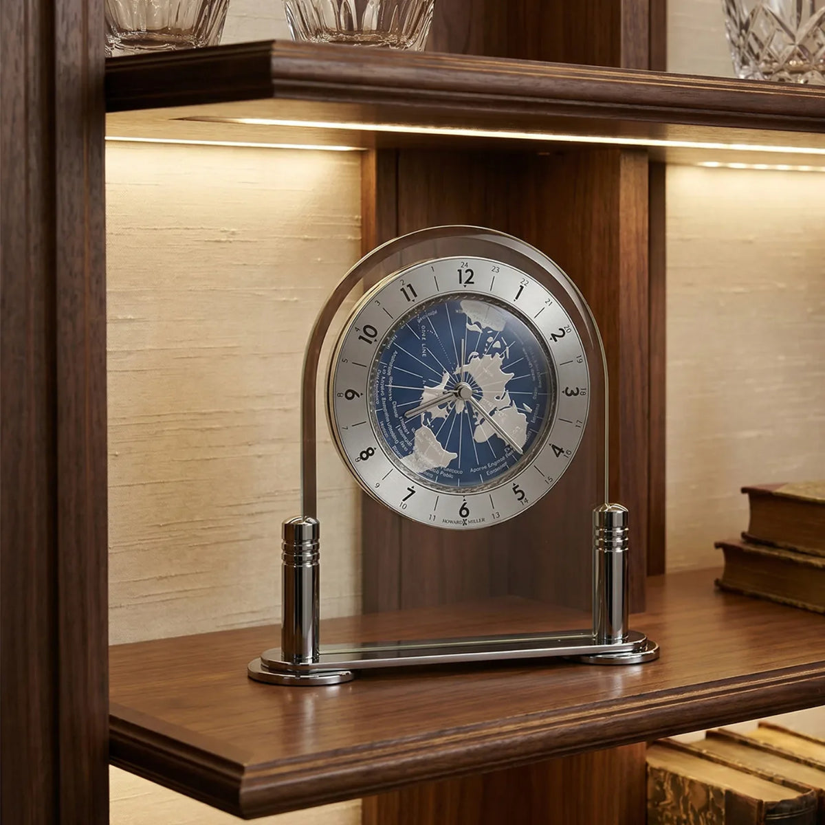 Howard Miller Discoverer Tabletop Clock 645346 - manufacturer view 2