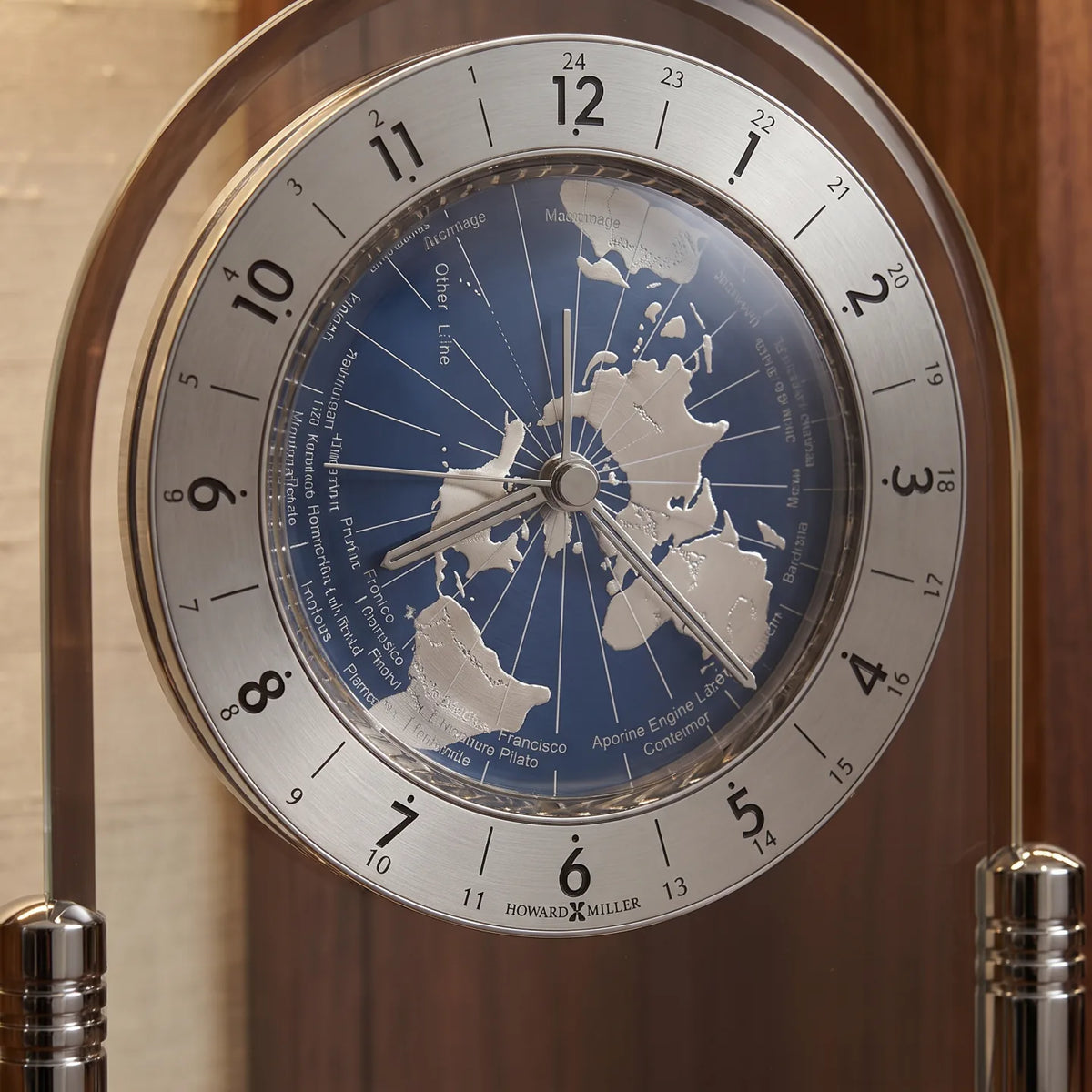 Howard Miller Discoverer Tabletop Clock 645346 - manufacturer view 3