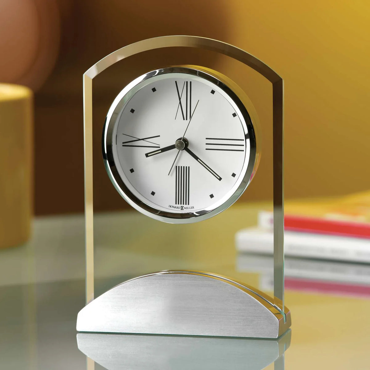 Howard Miller Tribeca Tabletop Clock 645397 - manufacturer view 2