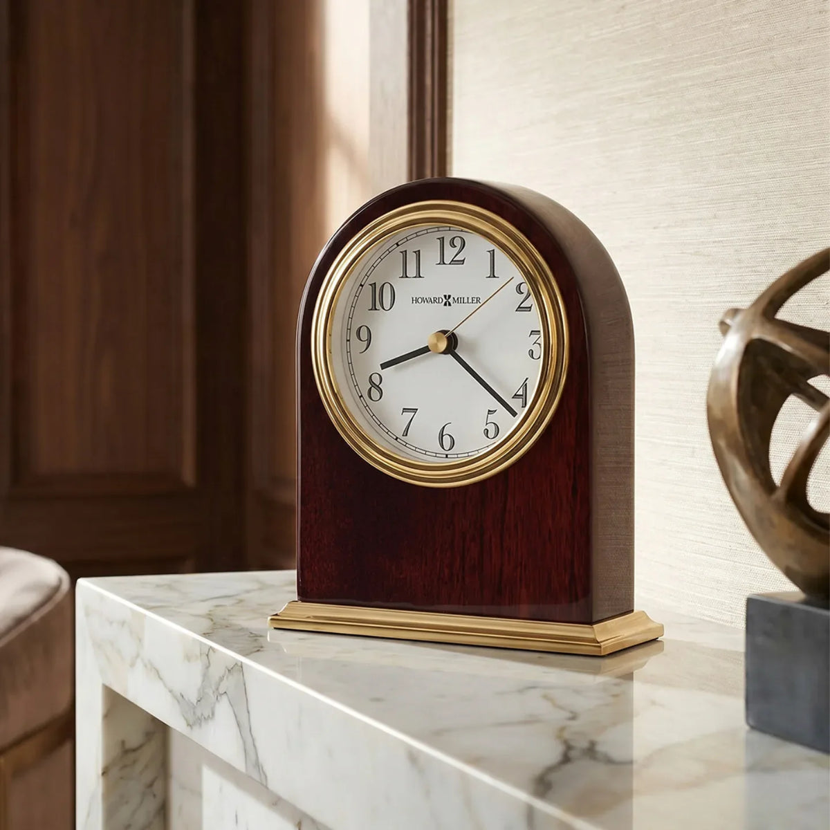 Howard Miller Monroe Tabletop Clock 645446 - manufacturer view 2