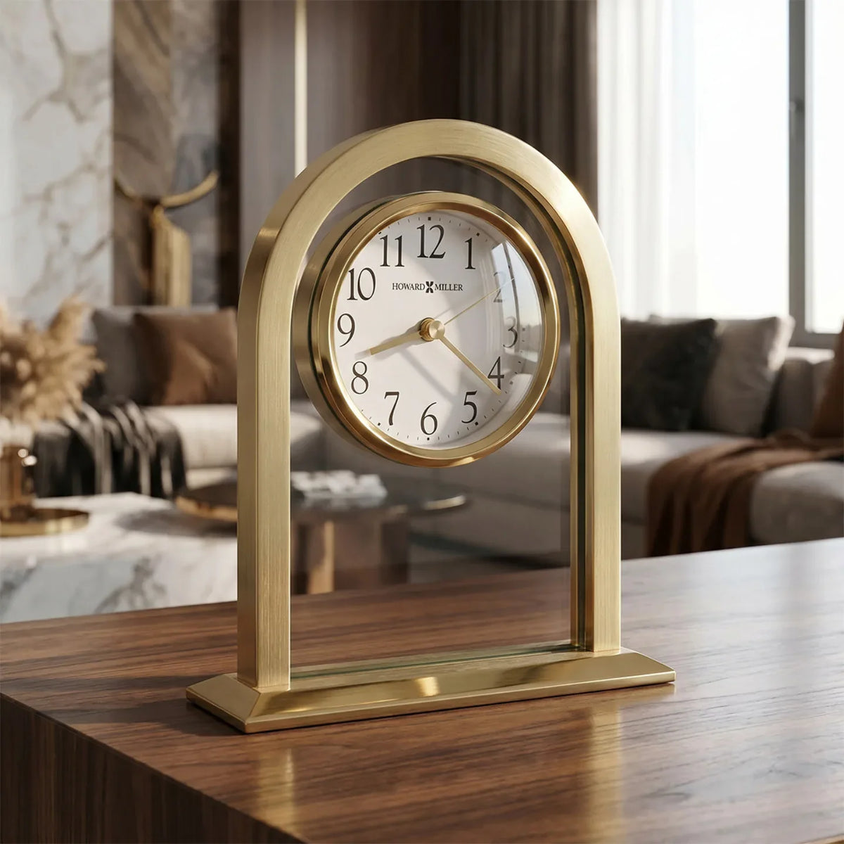 Howard Miller Imperial Tabletop Clock 645574 - manufacturer view 2
