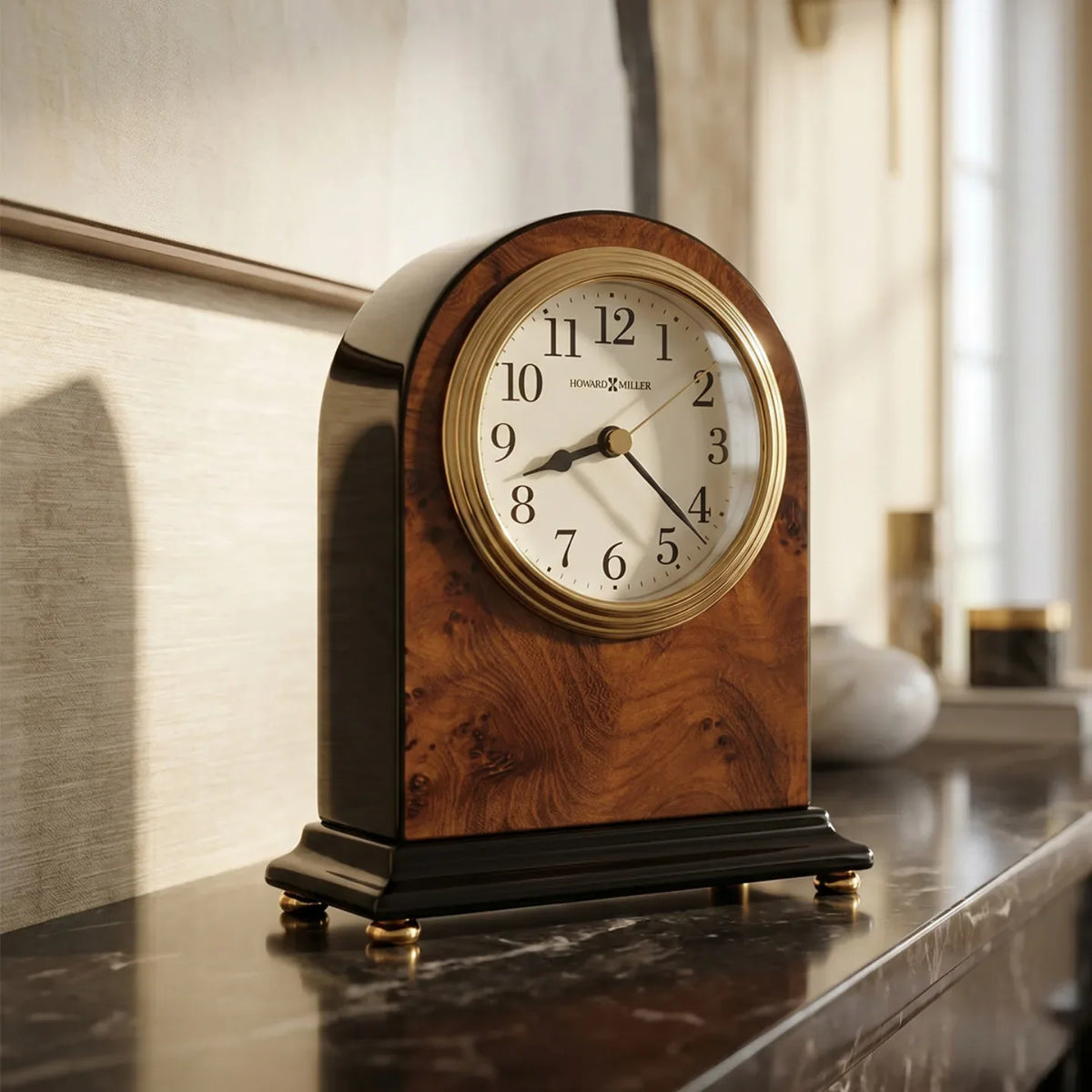 Howard Miller Bedford Tabletop Clock 645576 - manufacturer view 2