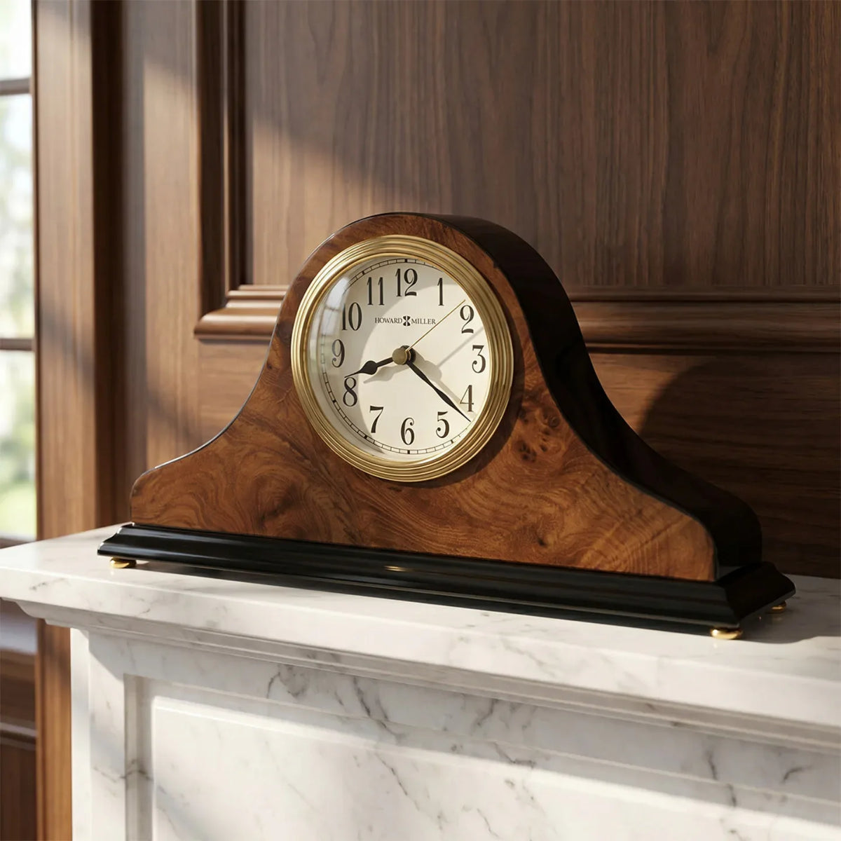 Howard Miller Baxter Tabletop Clock 645578 - manufacturer view 2