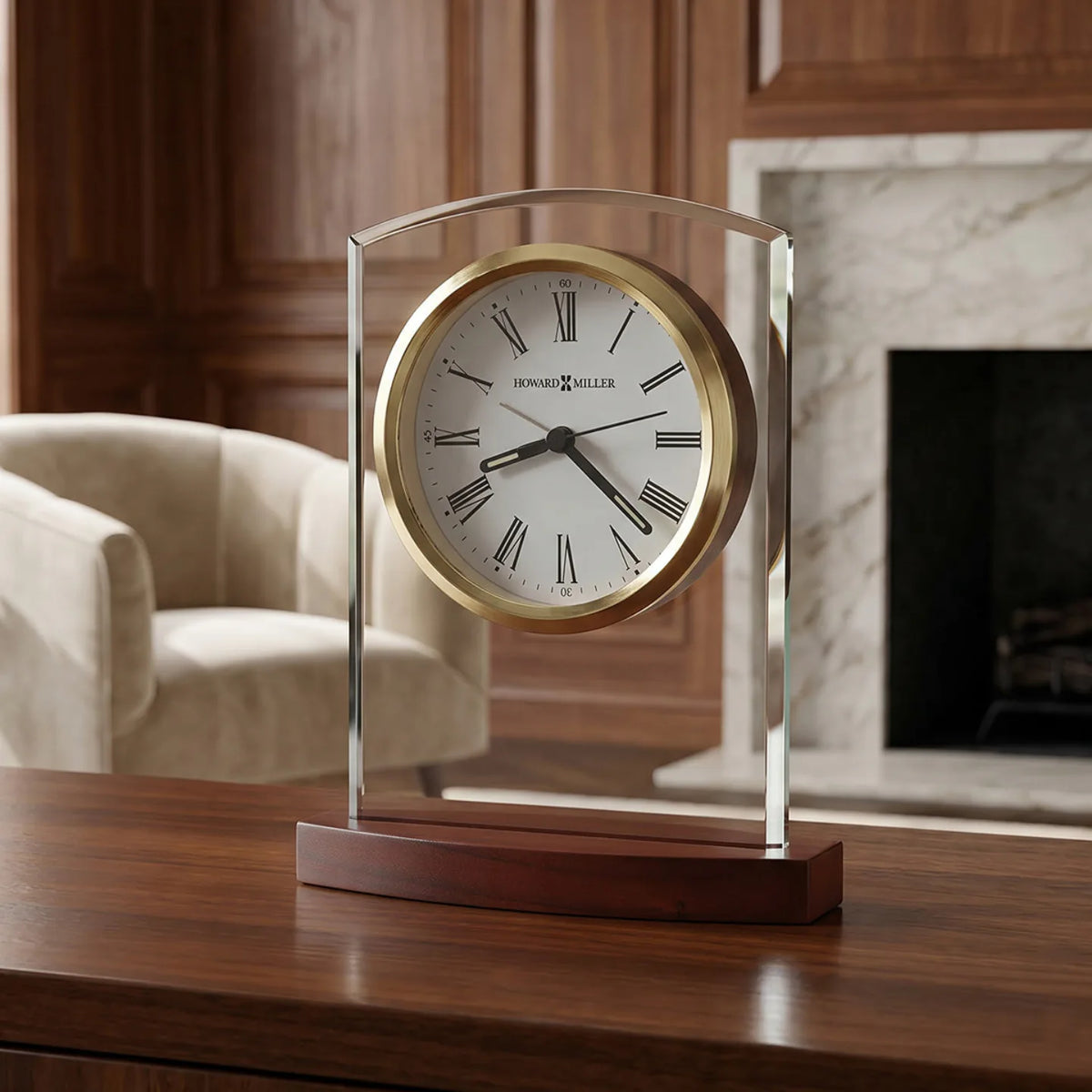 Howard Miller Marcus Tabletop Clock 645580 - manufacturer view 2
