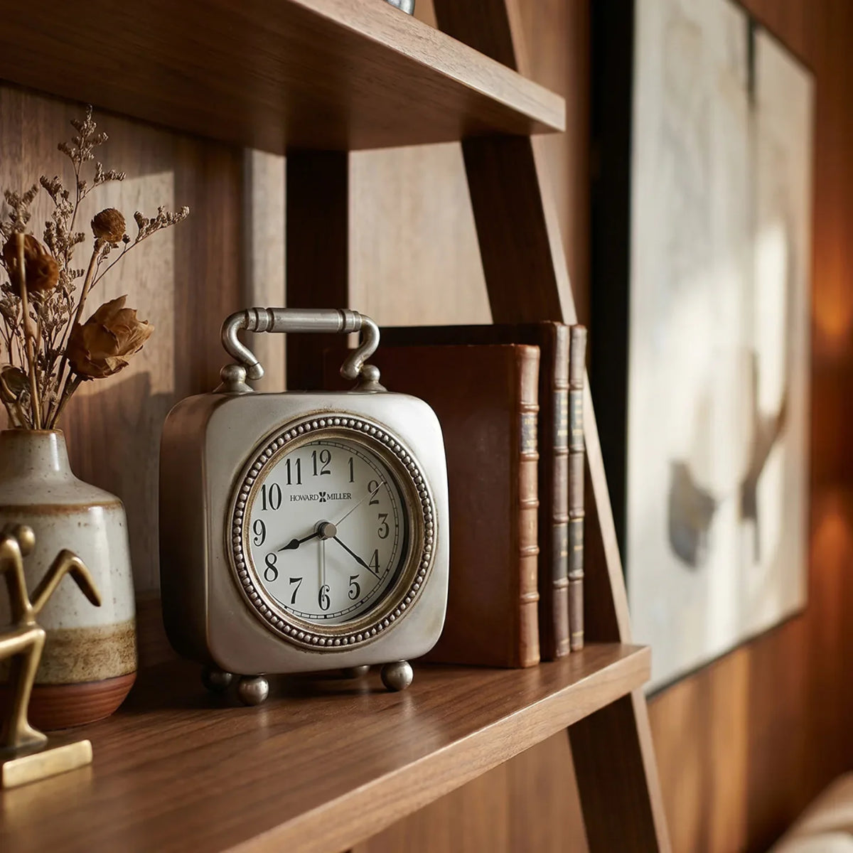 Howard Miller Kegan Tabletop Clock 645615 - manufacturer view 2