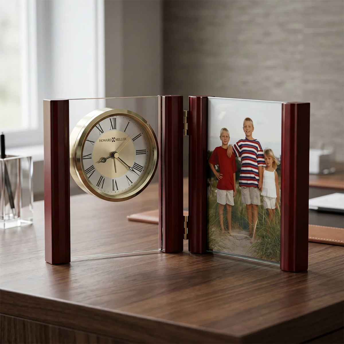 Howard Miller Alex Tabletop Clock 645618 - manufacturer view 2