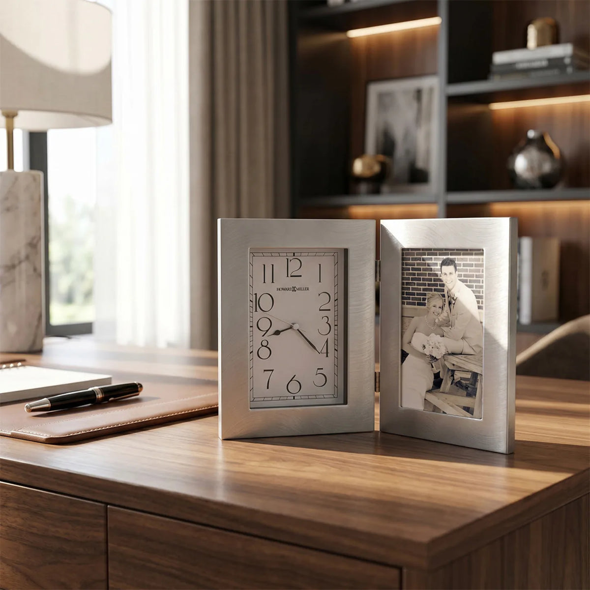 Howard Miller Lewiston Tabletop Clock 645677 - manufacturer view 2