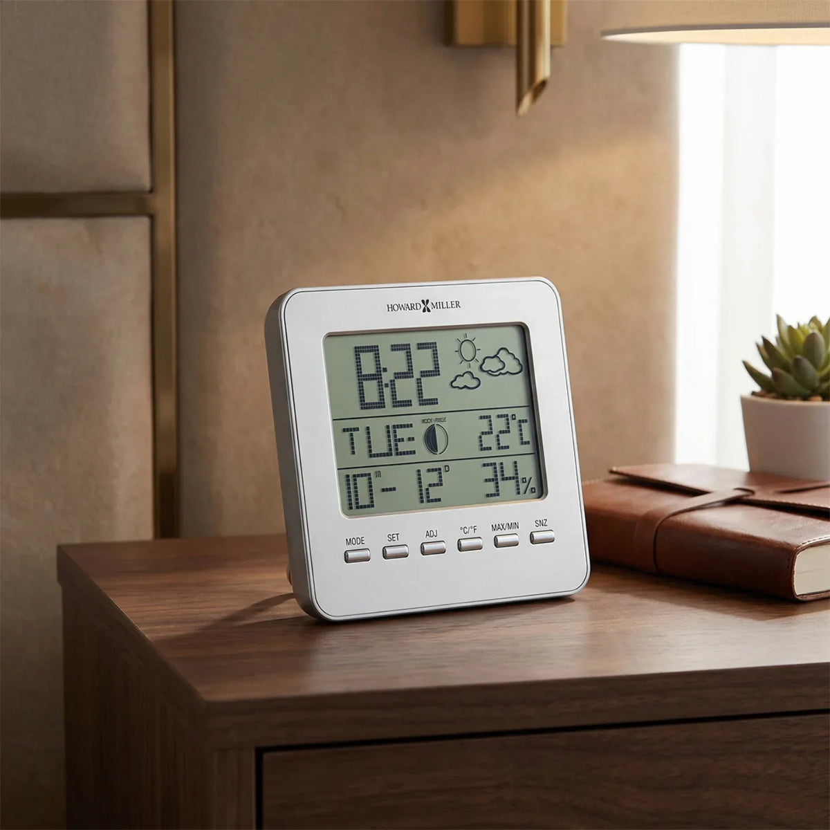 Howard Miller Weather View Tabletop Clock 645693 - manufacturer view 2
