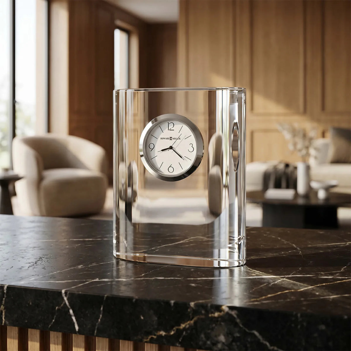 Howard Miller Fresco Tabletop Clock 645718 - manufacturer view 2
