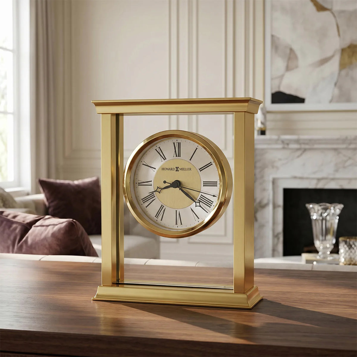 Howard Miller Monticello Tabletop Clock 645754 - manufacturer view 2