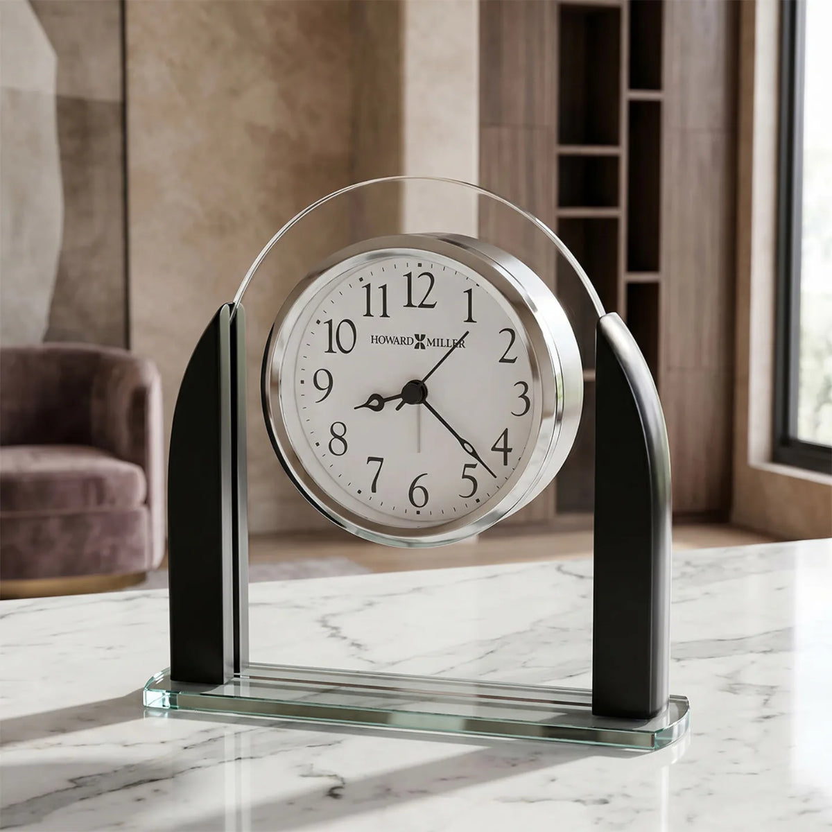 Howard Miller Aden Tabletop Clock 645822 - manufacturer view 2