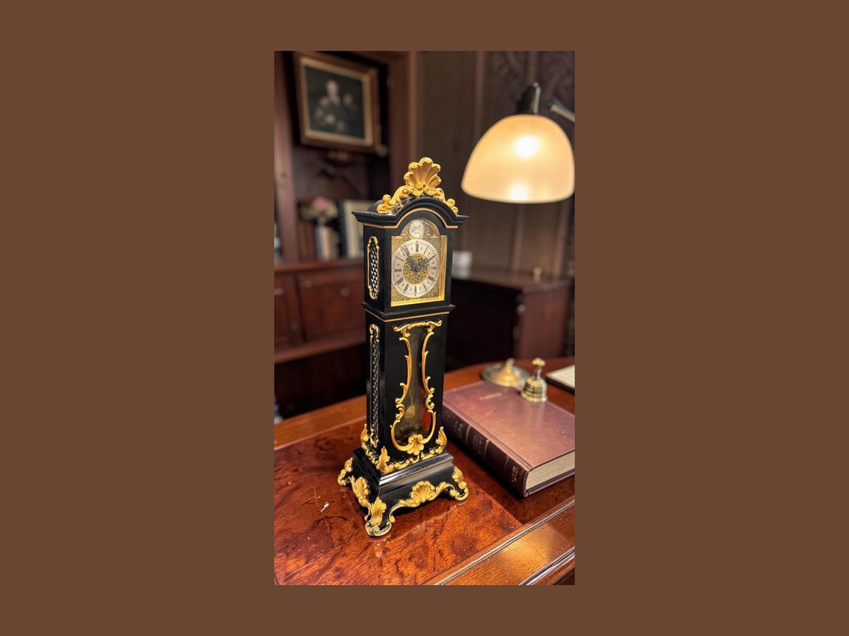 Schmid Miniature Grandfather Clock – front view