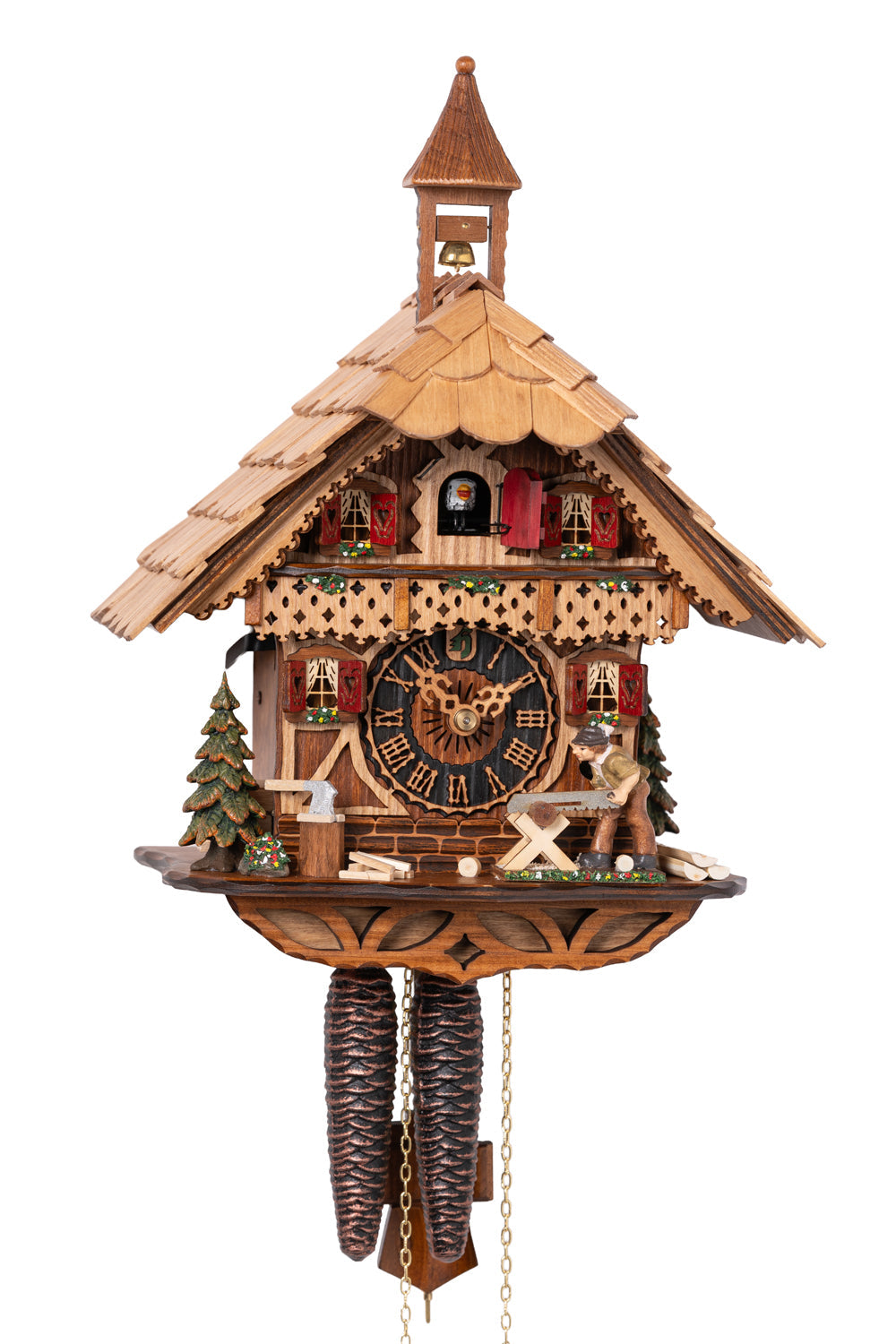 Hönes 1258 - 1-Day Mechanical Cuckoo Clock — official Hönes product image