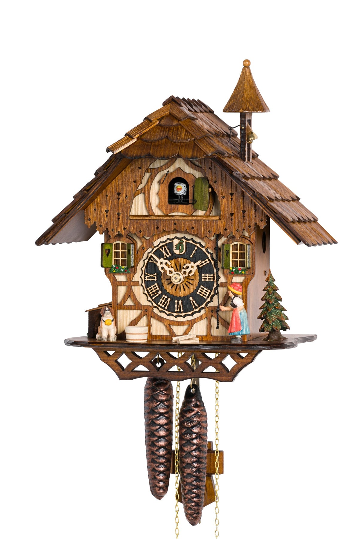 Hönes 1294 - 1-Day Mechanical Cuckoo Clock — official Hönes product image