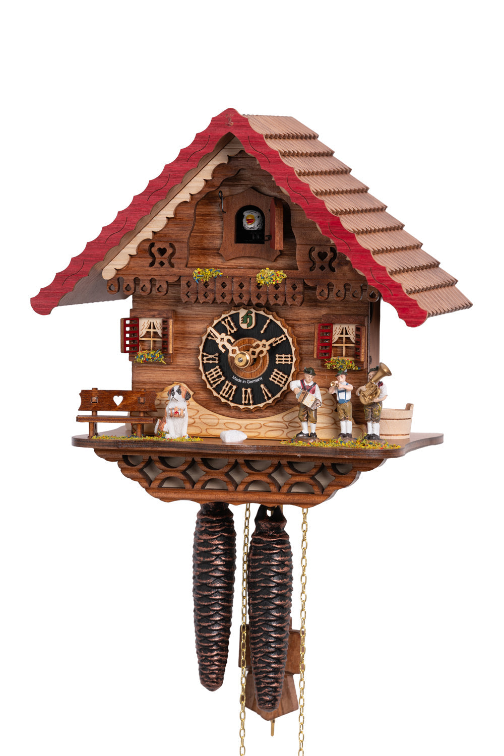 Hönes 1761 - 1-Day Mechanical Cuckoo Clock — official Hönes product image