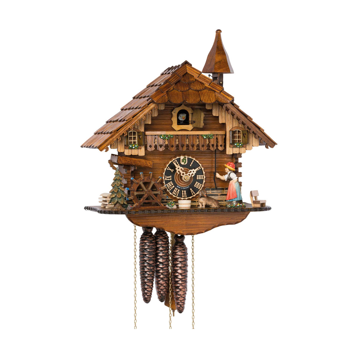 Hönes 619M — 1-Day Mechanical Musical Cuckoo Clock