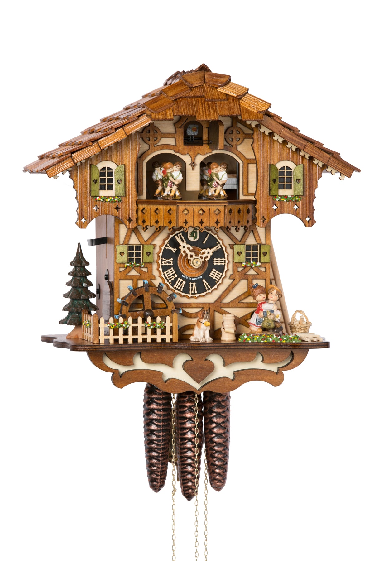 Hönes 6205T - 1-Day Mechanical Musical Cuckoo Clock — official Hönes product image