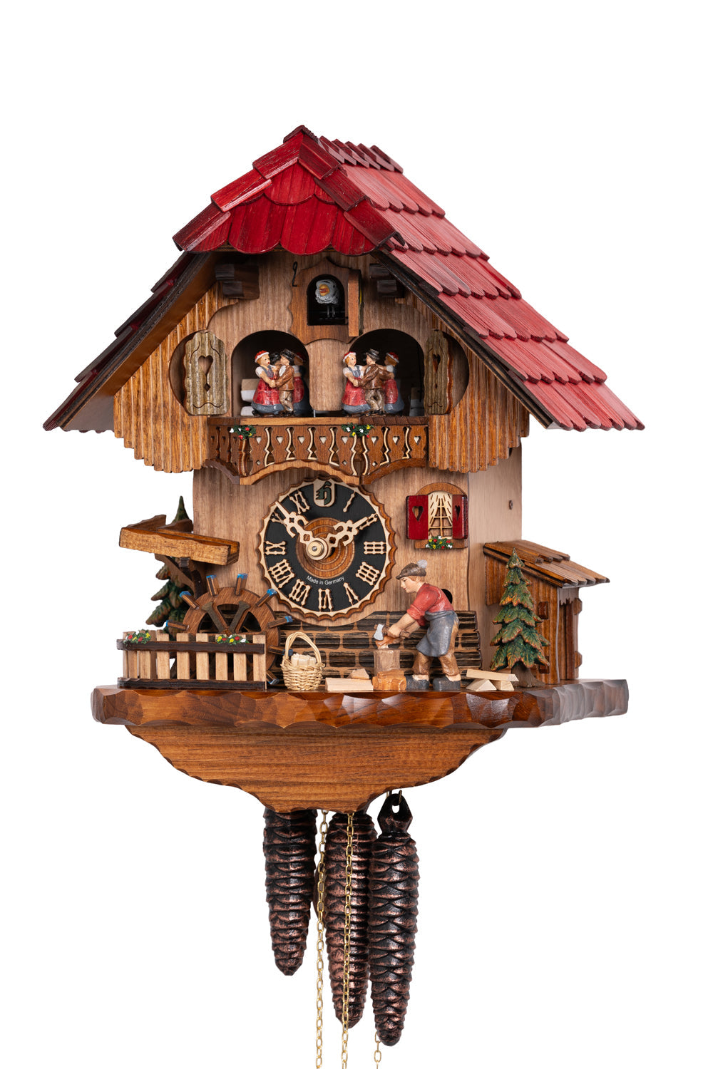 Hönes 6211T - 1-Day Mechanical Musical Cuckoo Clock — official Hönes product image