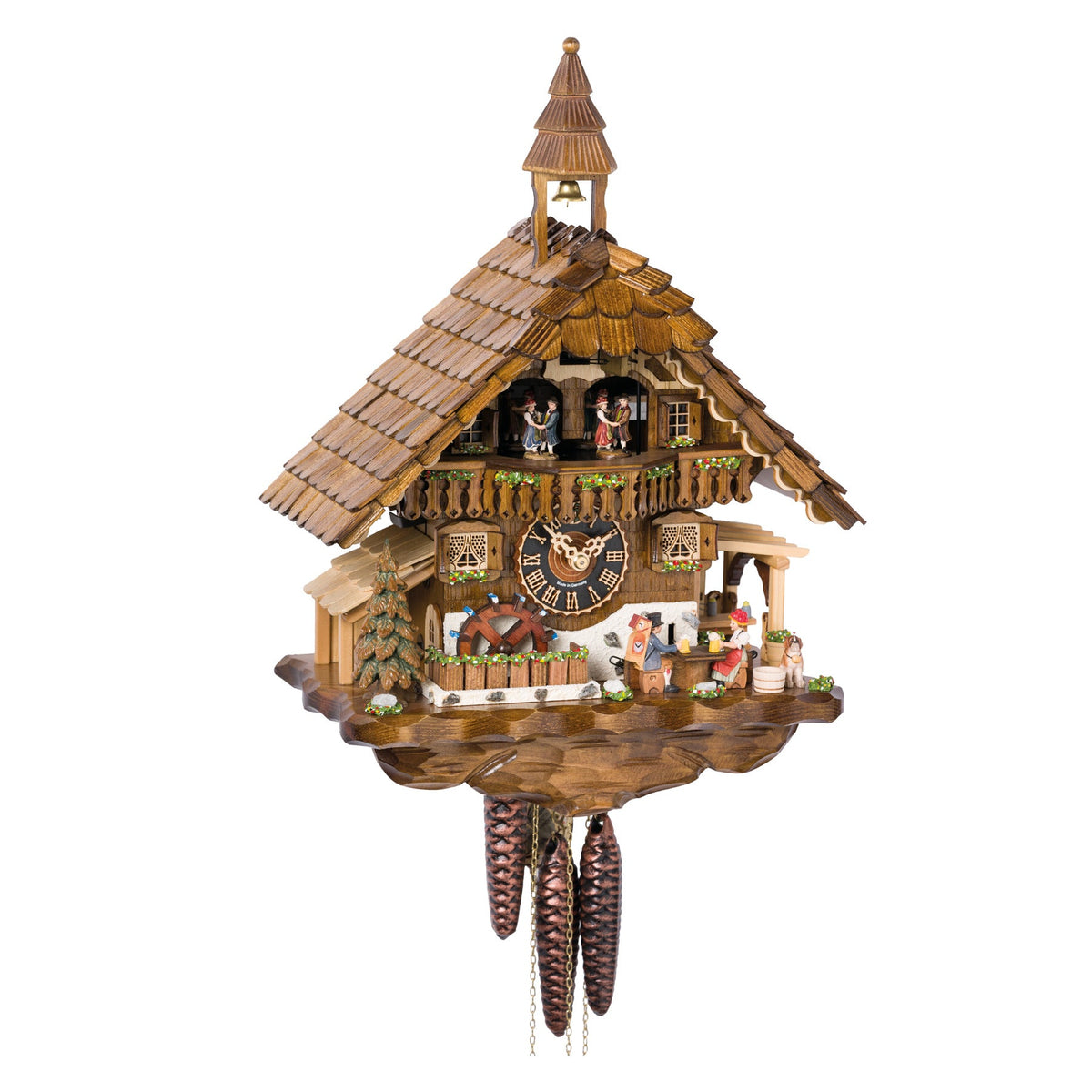 Hönes 6216T — 1-Day Mechanical Musical Cuckoo Clock