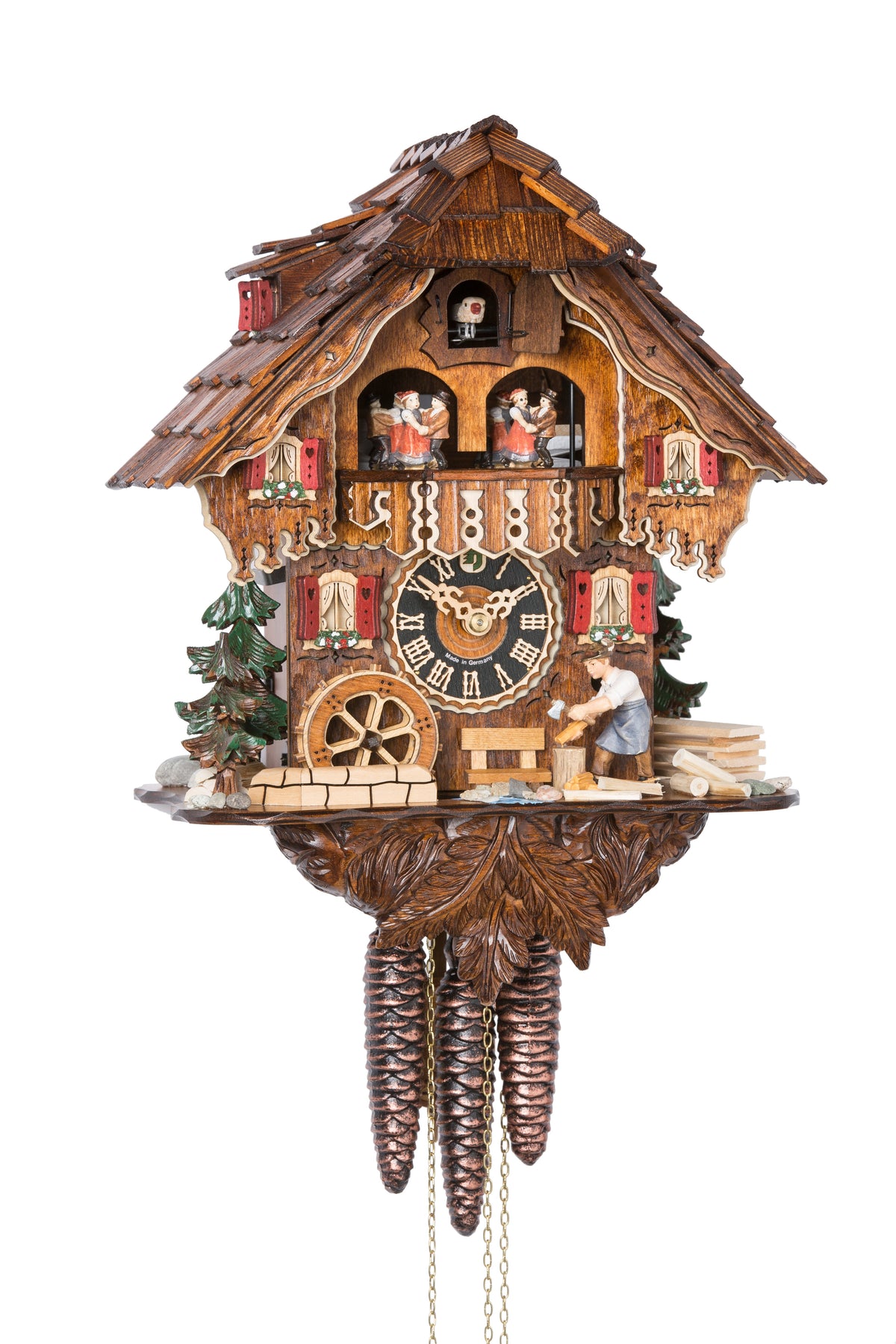 Hönes 6250T - 1-Day Mechanical Musical Cuckoo Clock — official Hönes product image