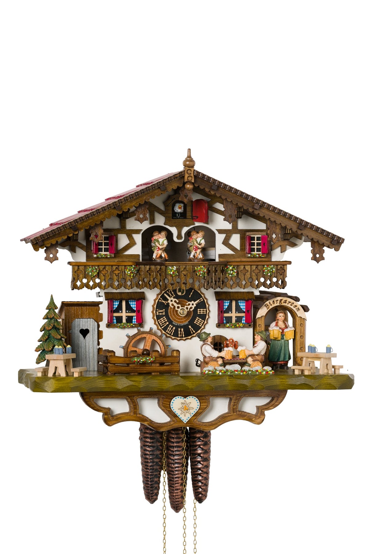 Hönes 664T Zenzi - 1-Day Mechanical Musical Cuckoo Clock — official Hönes product image