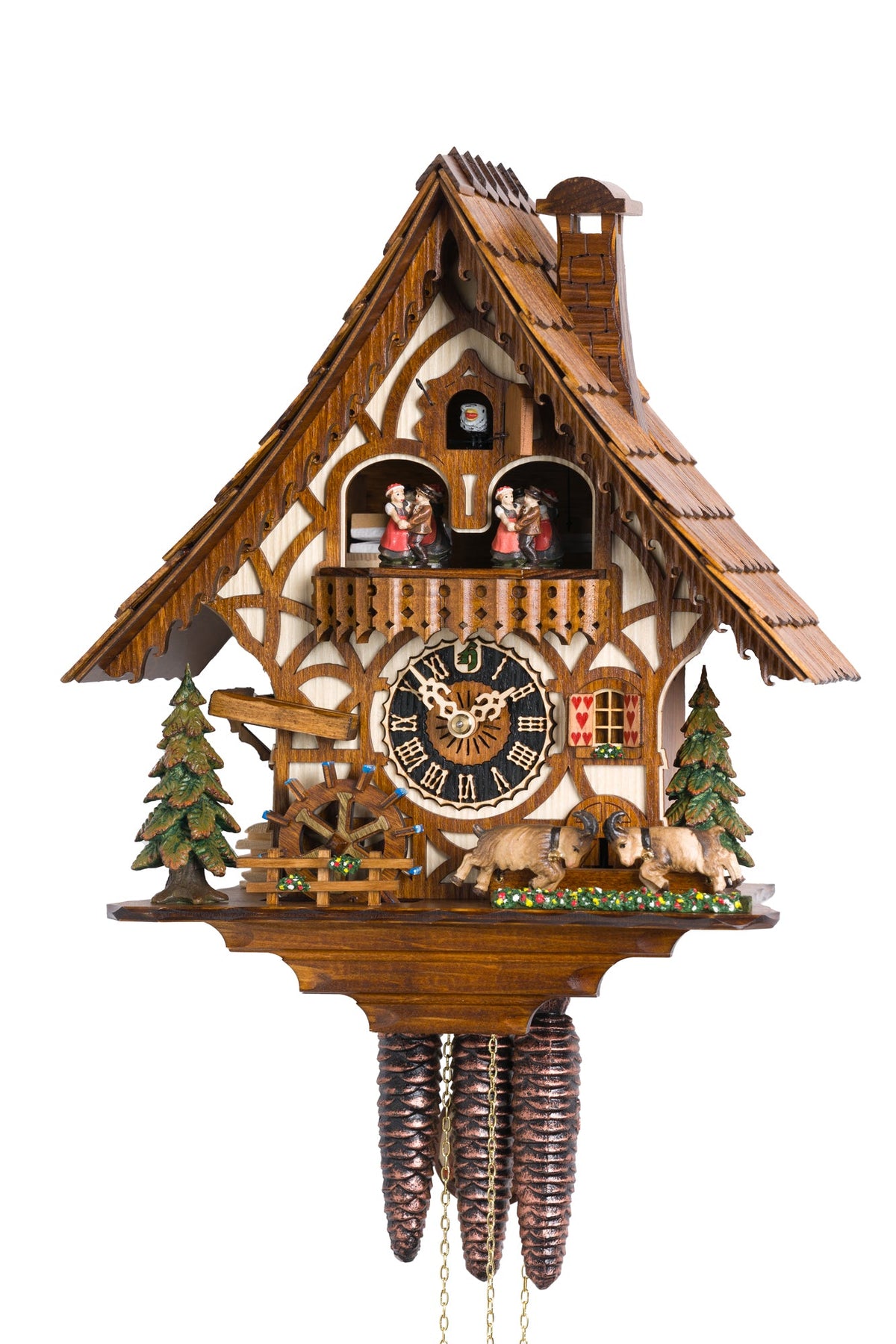 Hönes 6744T - 1-Day Mechanical Musical Cuckoo Clock — official Hönes product image