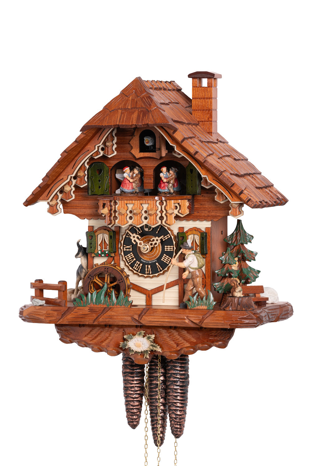Hönes 6752T - 1-Day Mechanical Musical Cuckoo Clock — official Hönes product image