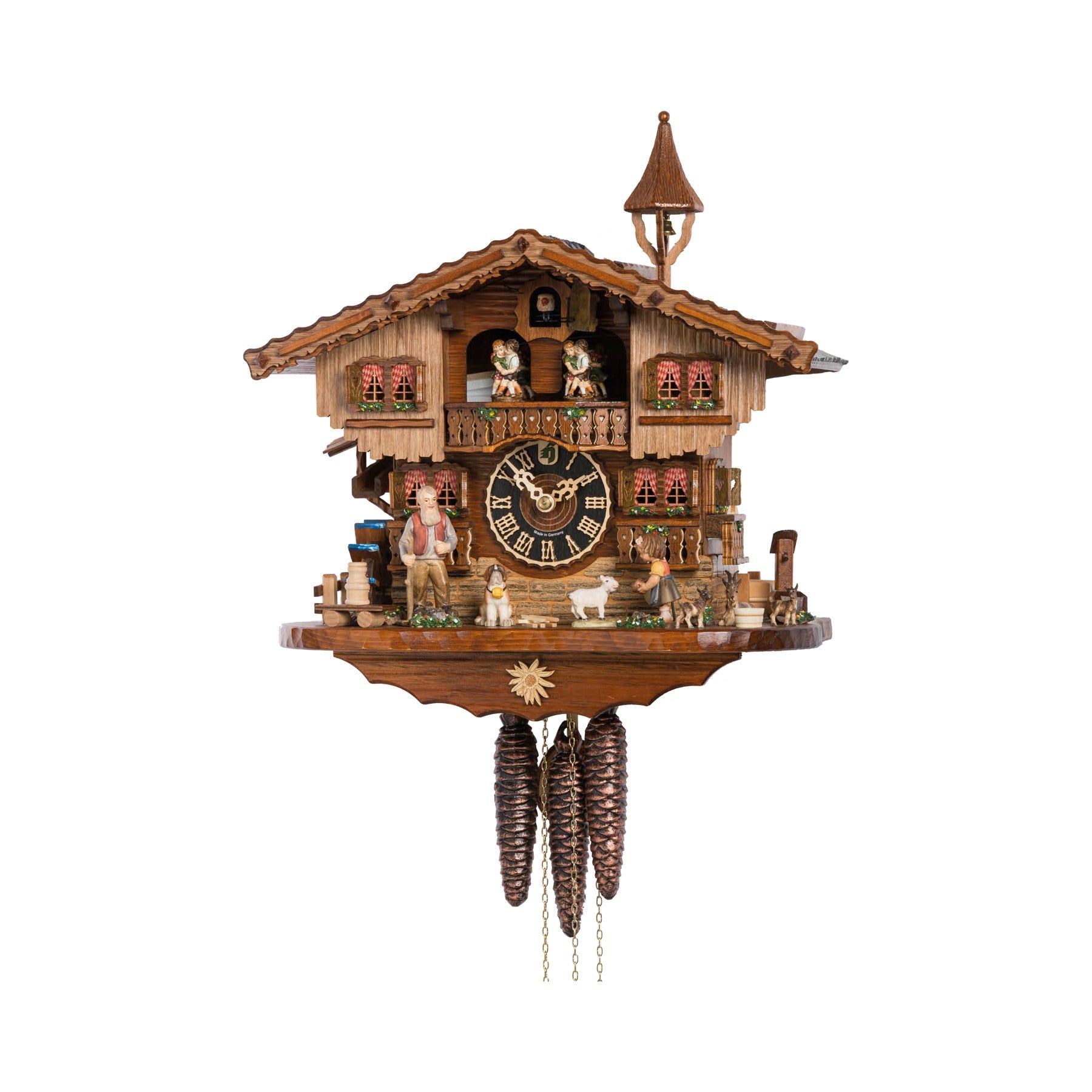 Hönes 6753T — 1-Day Mechanical Musical Cuckoo Clock