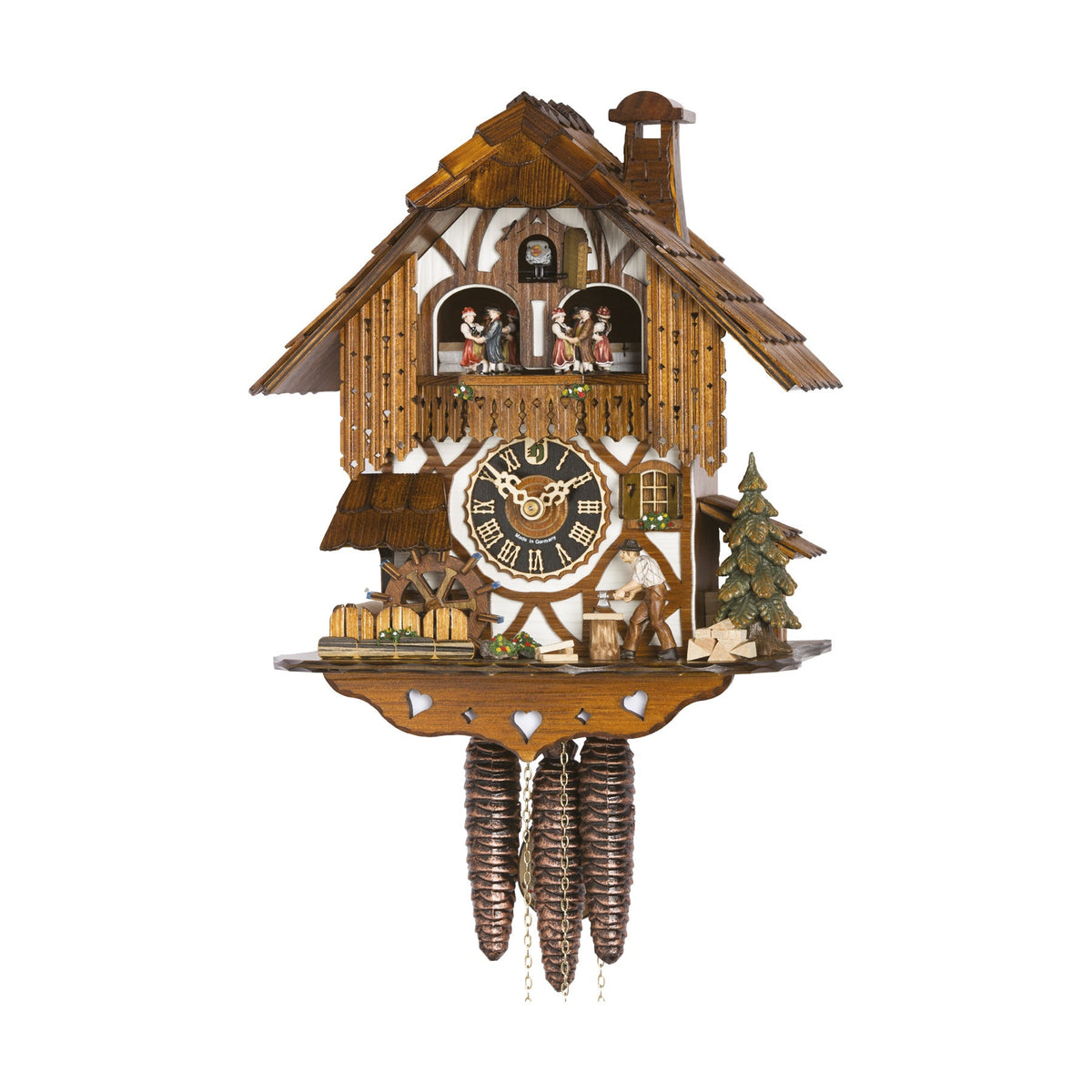 Hönes 678T — 1-Day Mechanical Musical Cuckoo Clock