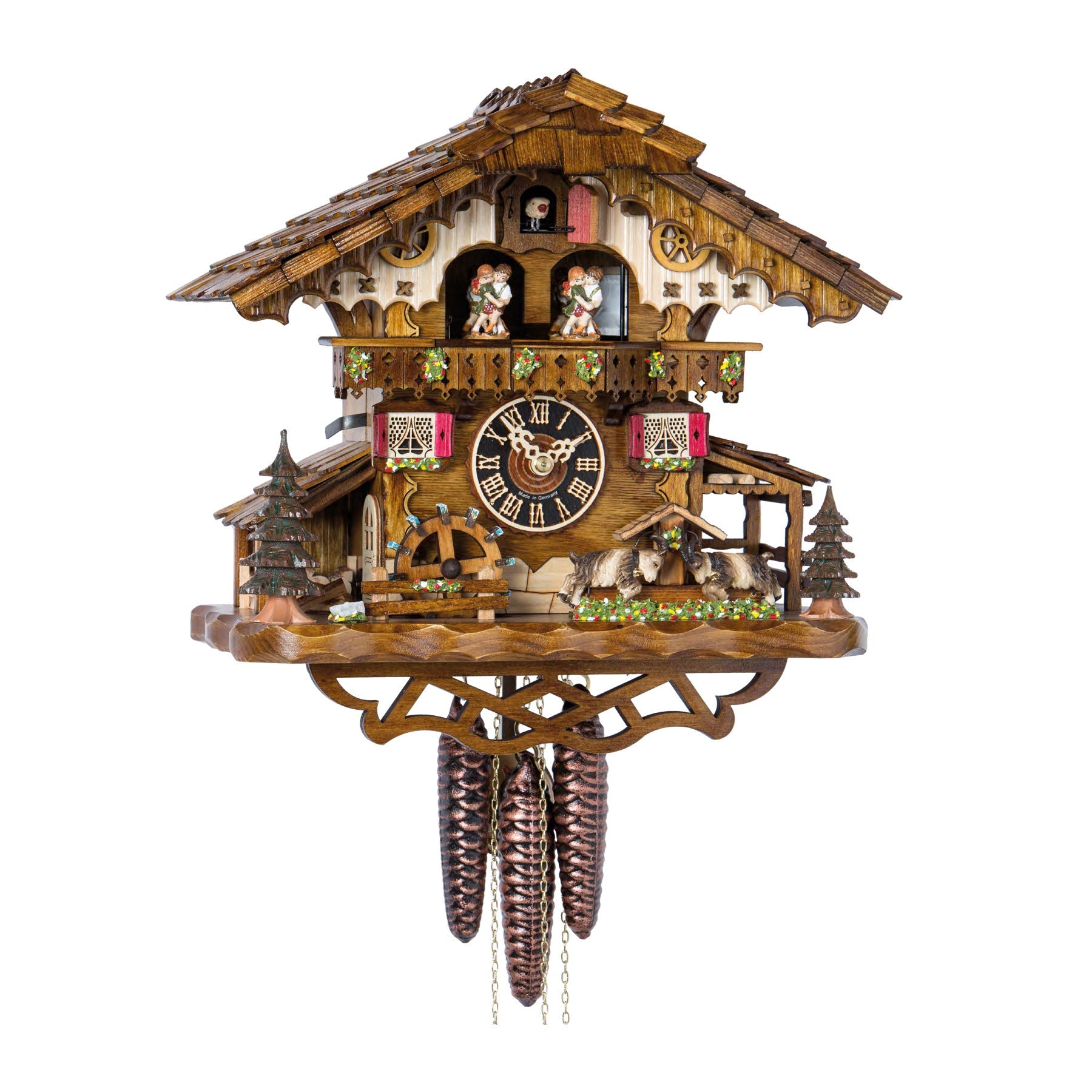Hönes 694T — 1-Day Mechanical Musical Cuckoo Clock