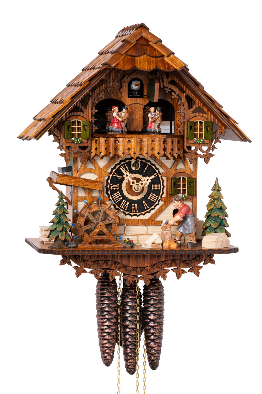 Hönes 696T - 1-Day Mechanical Musical Cuckoo Clock — official Hönes product image