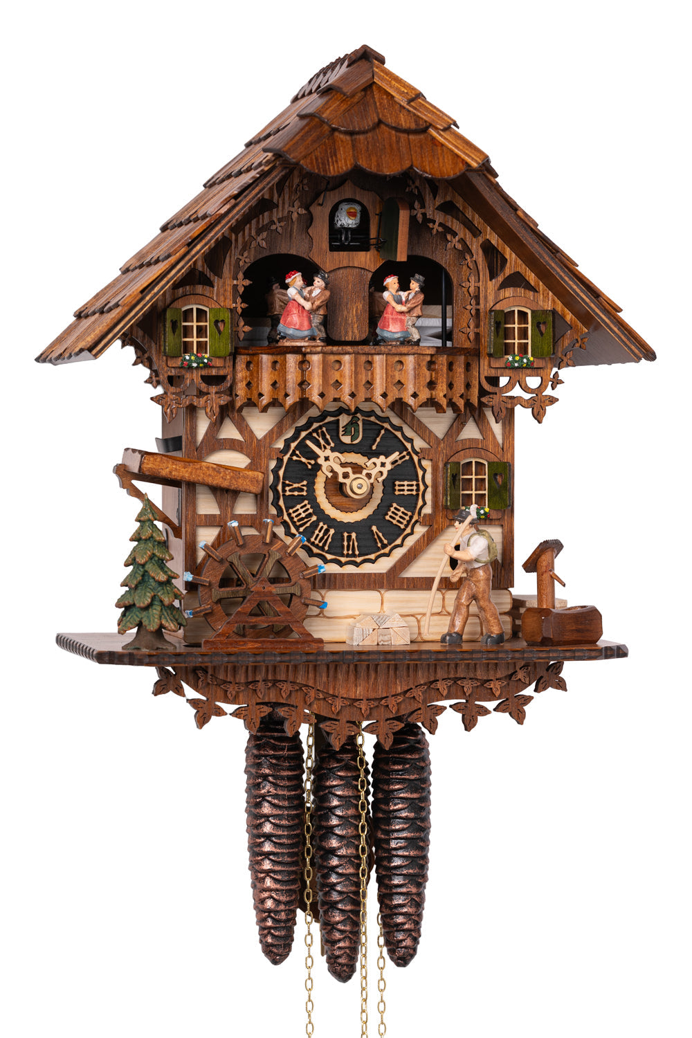 Hönes 699T - 1-Day Mechanical Musical Cuckoo Clock — official Hönes product image