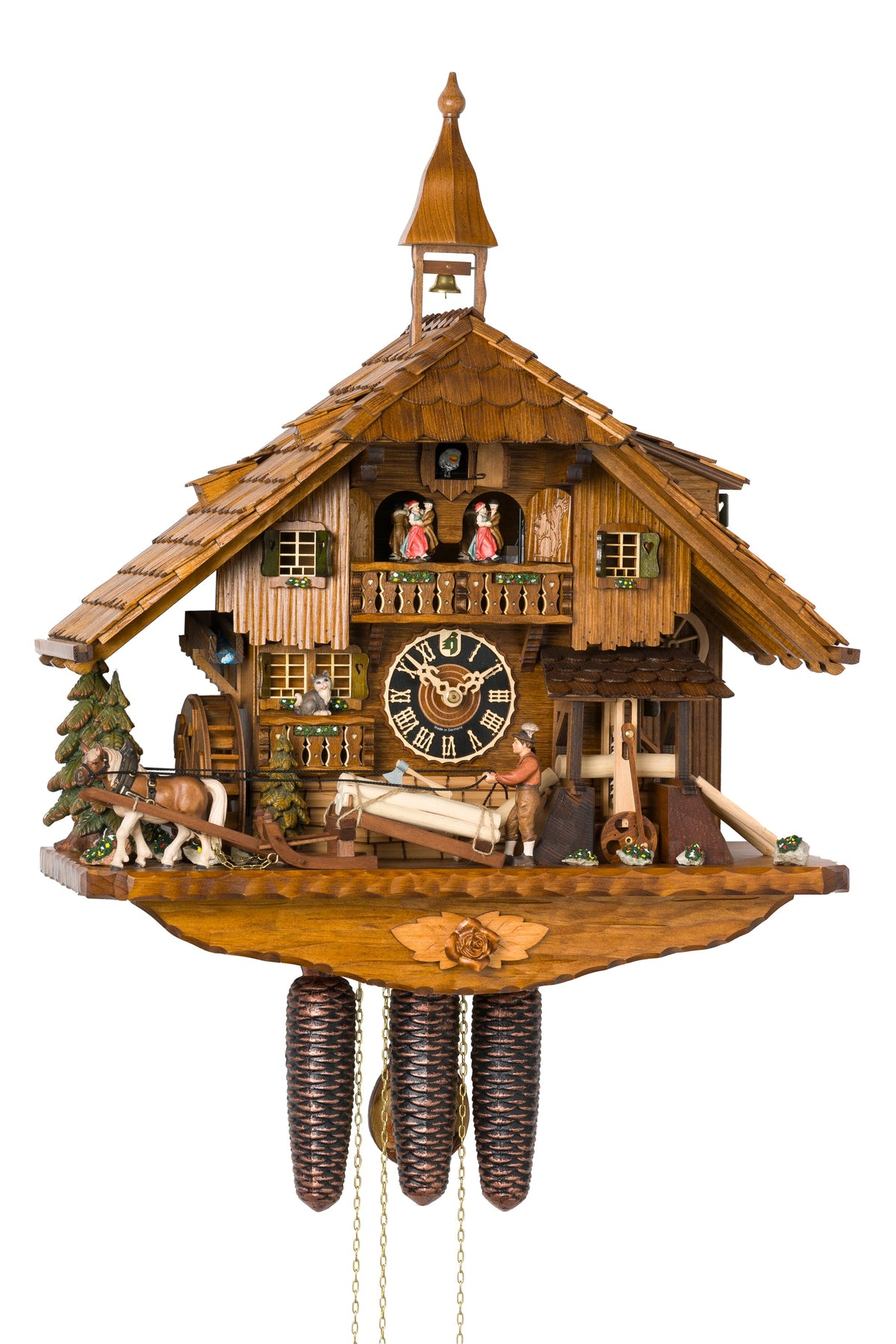 Hönes 86230T - 8-Day Mechanical Musical Cuckoo Clock — official Hönes product image
