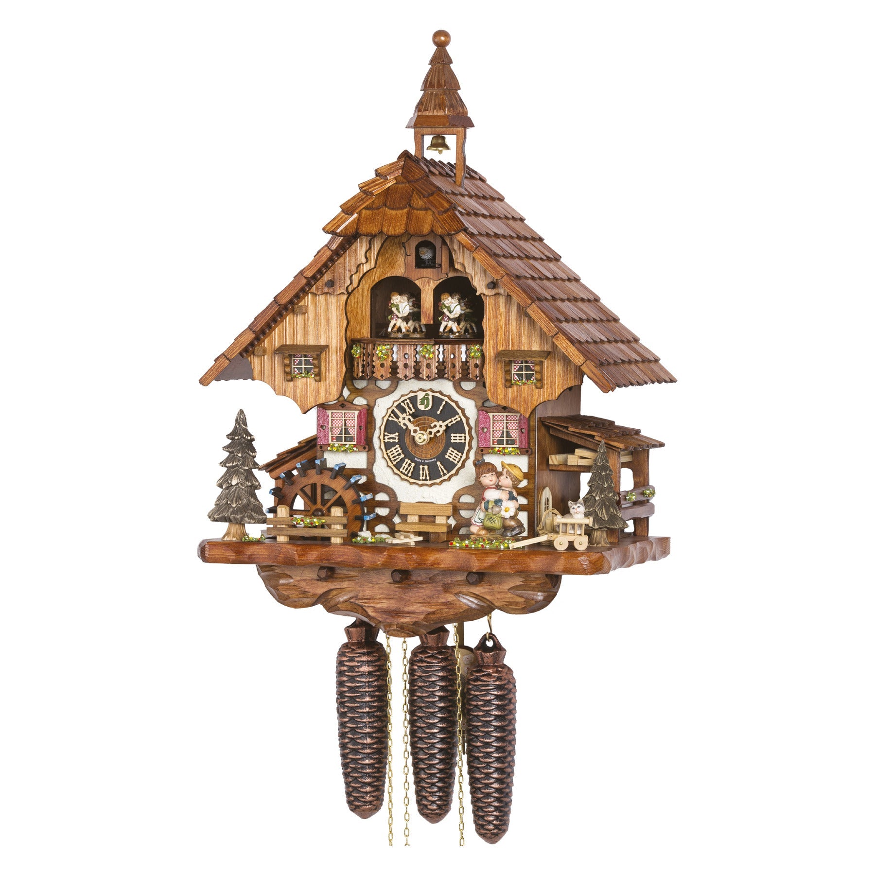 Hönes 86233T — 8-Day Mechanical Musical Cuckoo Clock
