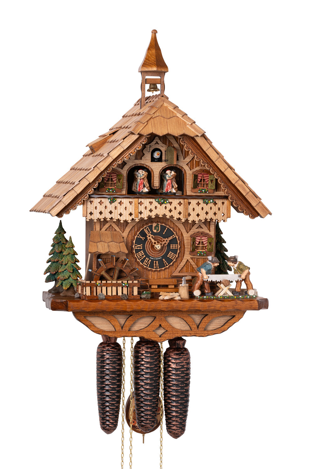 Hönes 86258T - 8-Day Mechanical Musical Cuckoo Clock — official Hönes product image