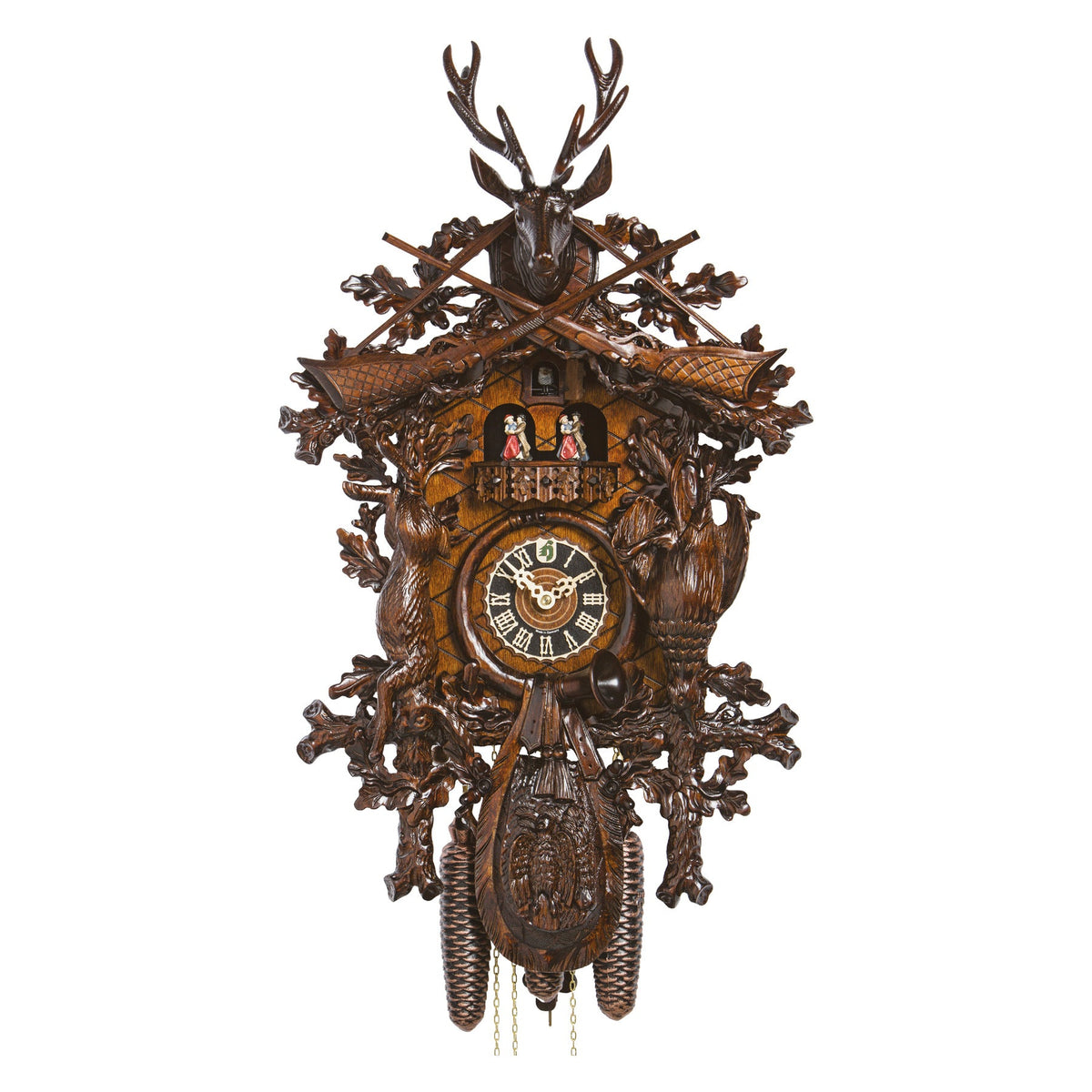 Hönes 86261-8Tnu — 8-Day Mechanical Musical Cuckoo Clock