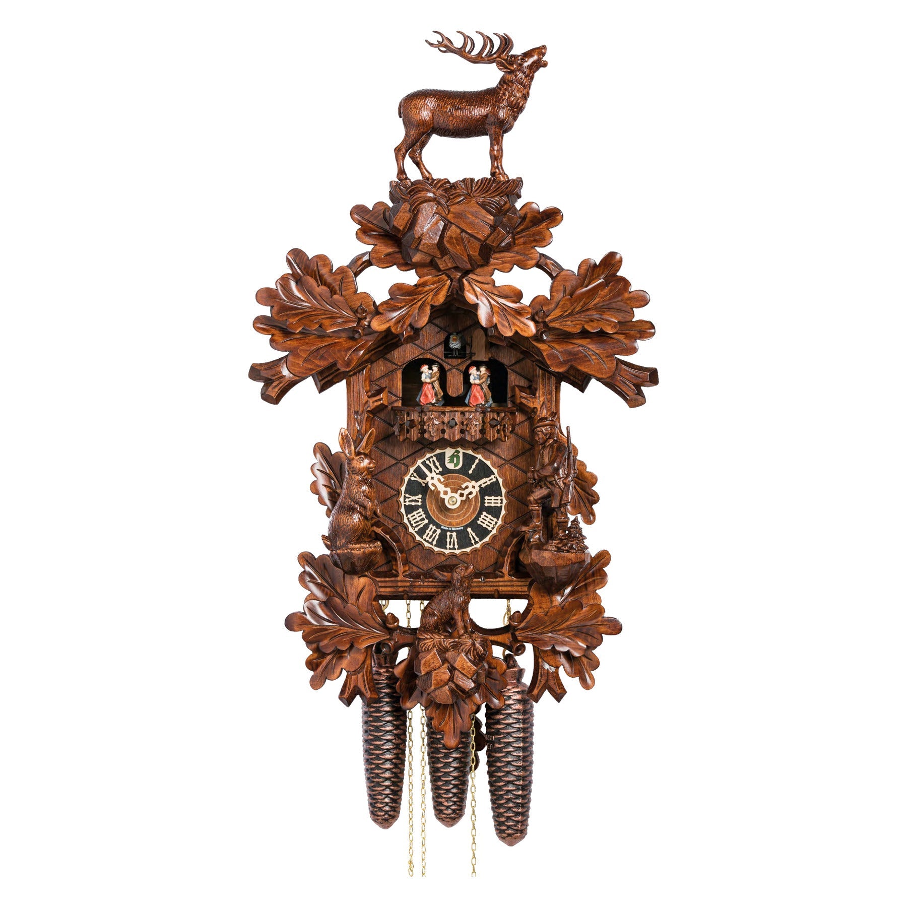 Hönes 86262-5Tnu — 8-Day Mechanical Musical Cuckoo Clock