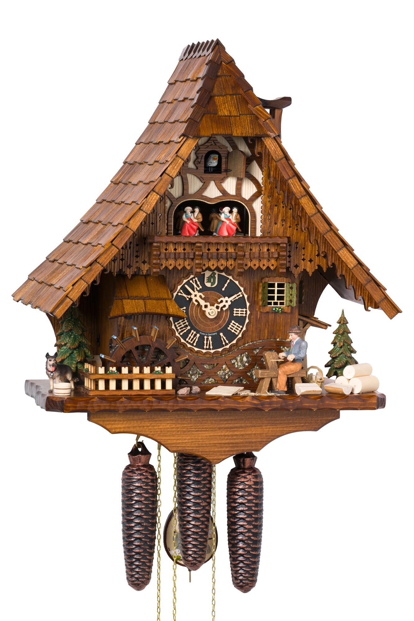 Hönes 86266T - 8-Day Mechanical Musical Cuckoo Clock — official Hönes product image
