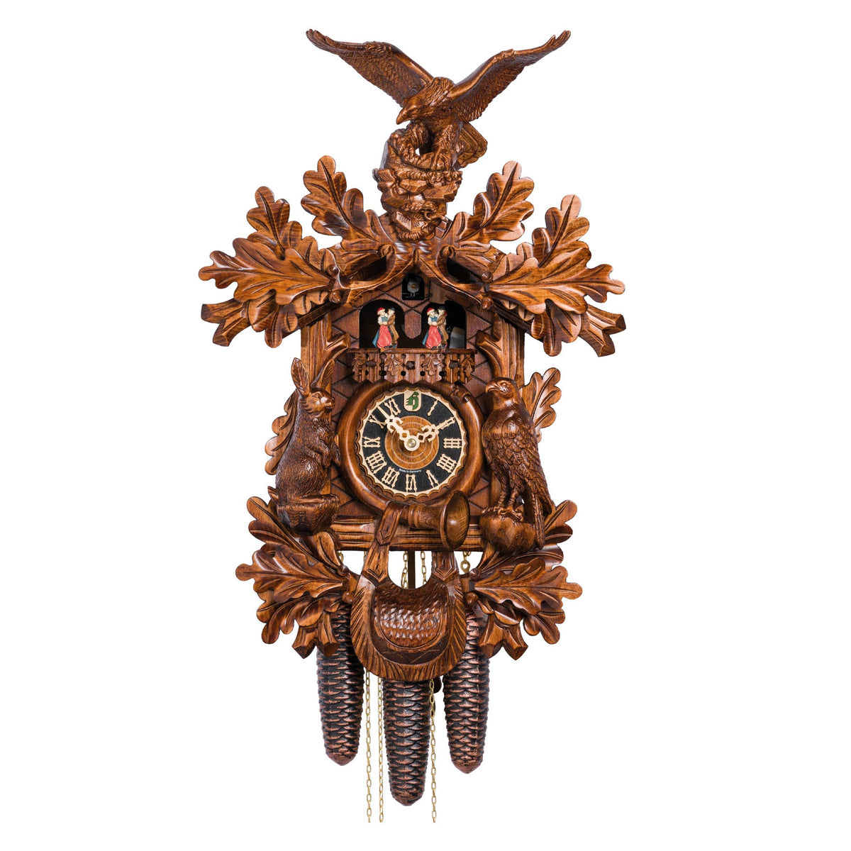Hönes 86267-5Tnu — 8-Day Mechanical Musical Cuckoo Clock