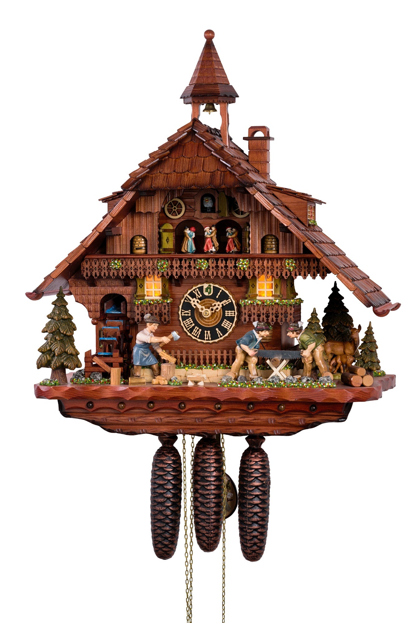 Hönes 86275T - 8-Day Mechanical Musical Cuckoo Clock — official Hönes product image