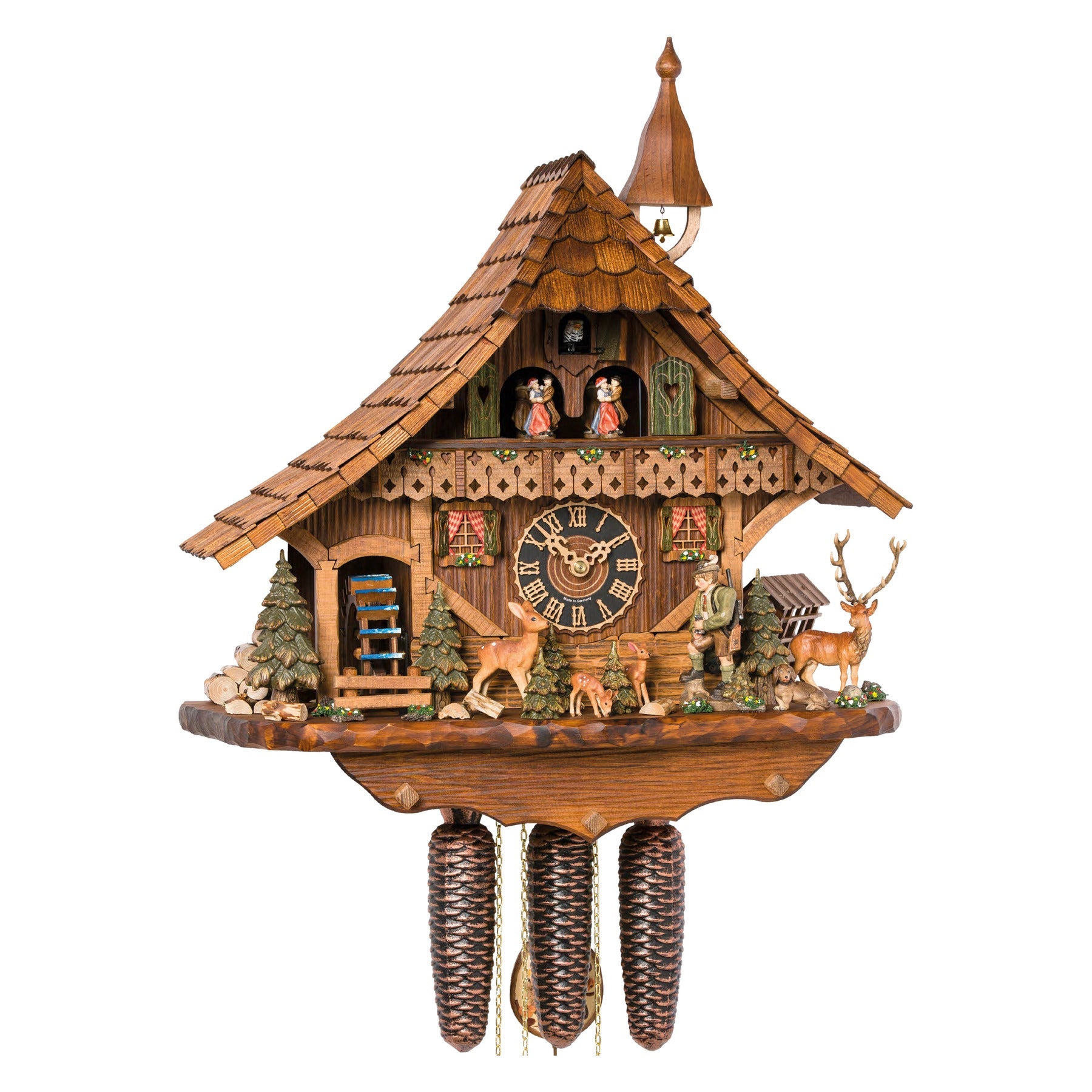 Hönes 86276T — 8-Day Mechanical Musical Cuckoo Clock