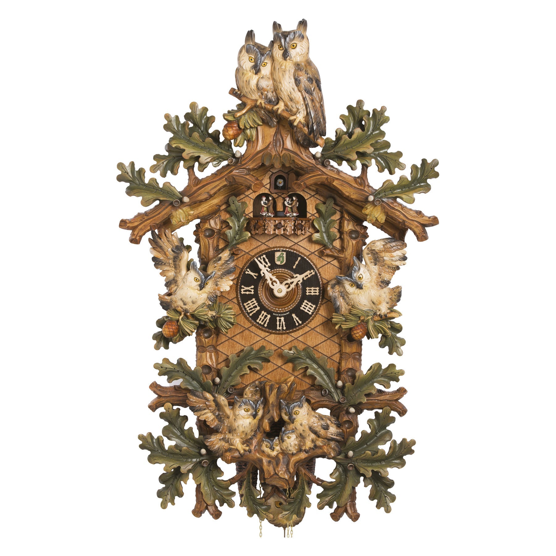Hönes 8639-8Tbu — 8-Day Mechanical Musical Cuckoo Clock