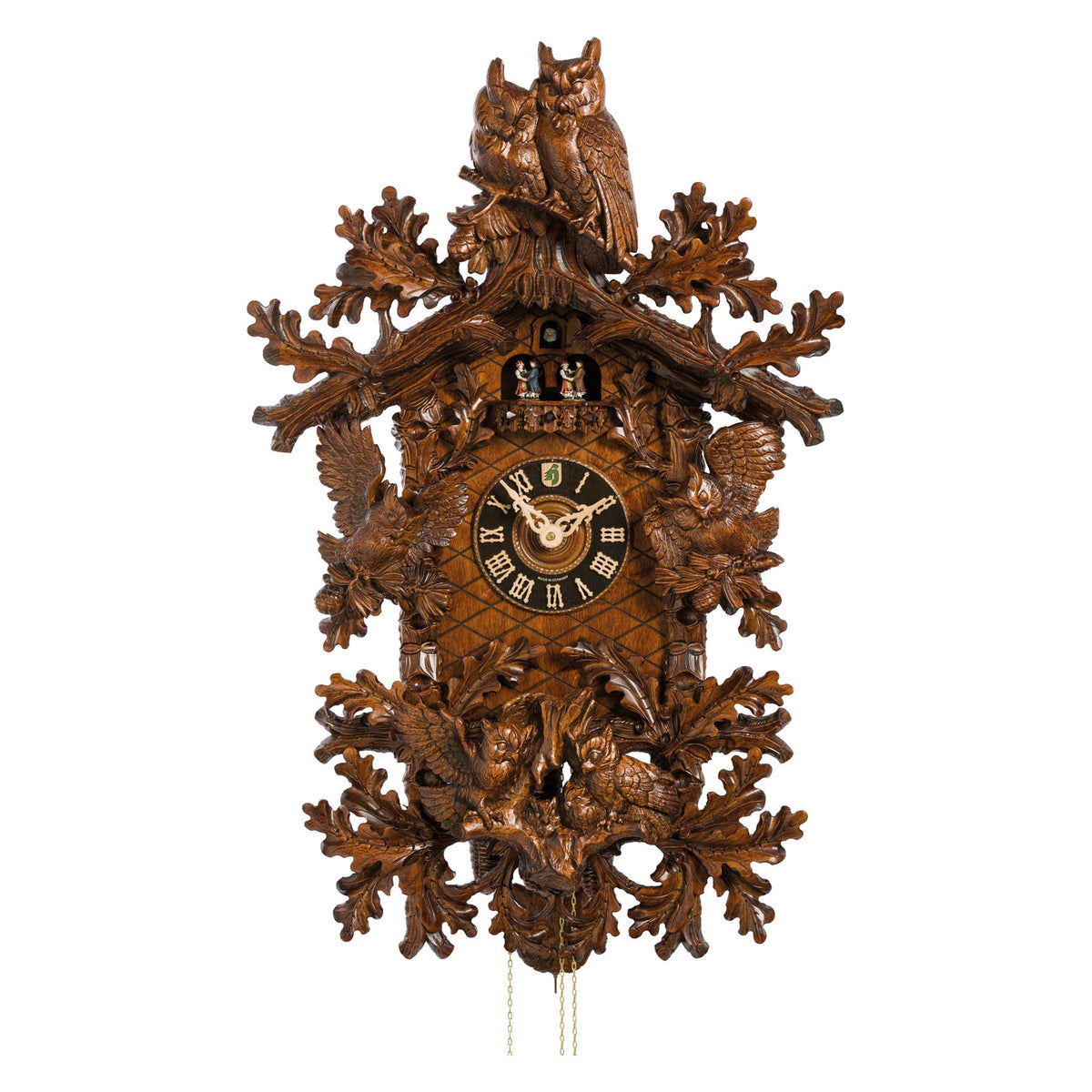 Hönes 8639-8Tnu — 8-Day Mechanical Musical Cuckoo Clock