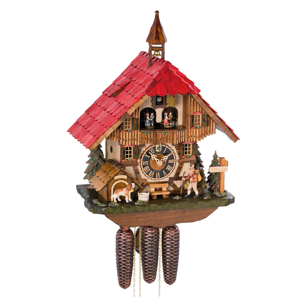 Hönes 8640T — 8-Day Mechanical Musical Cuckoo Clock