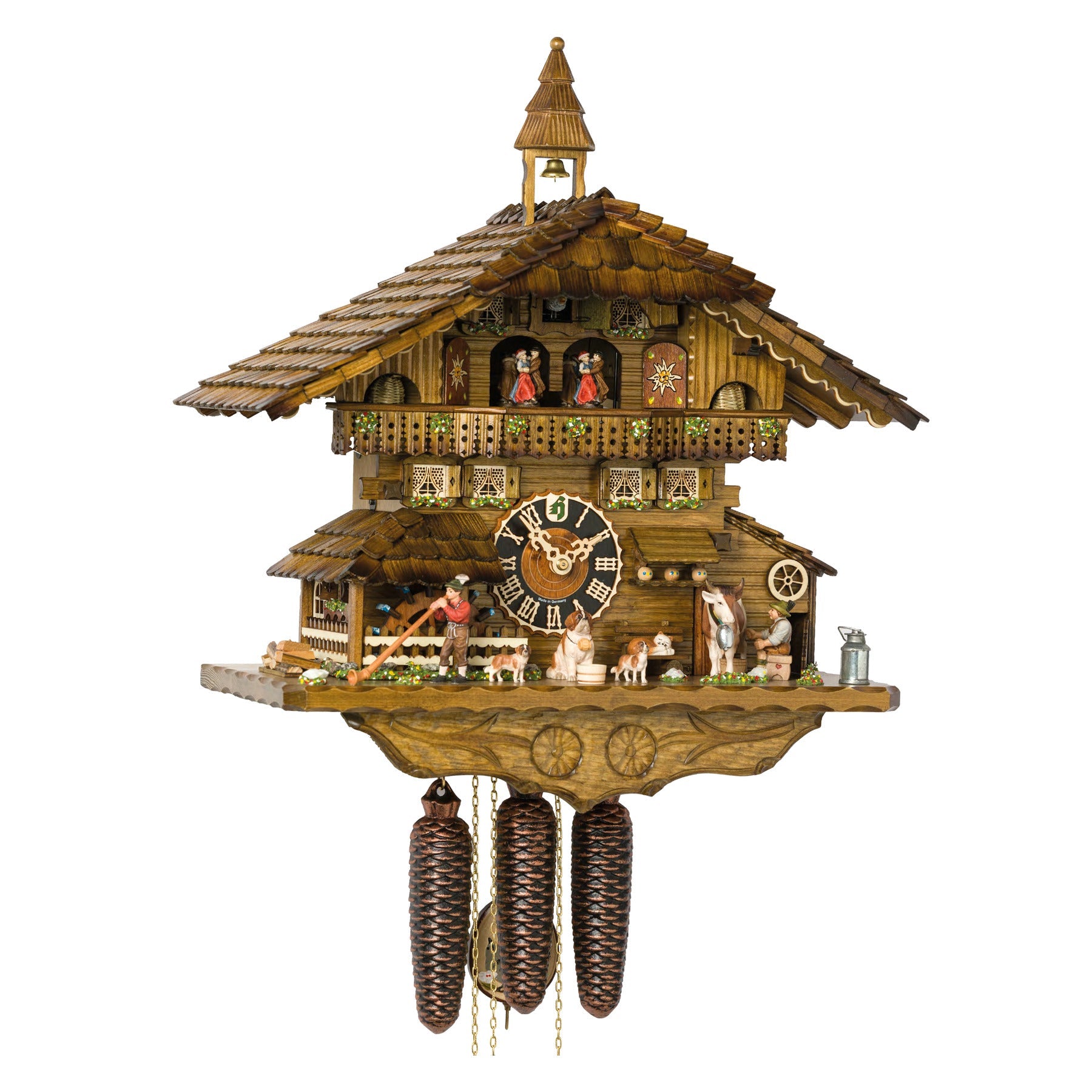 Hönes 8656T — 8-Day Mechanical Musical Cuckoo Clock