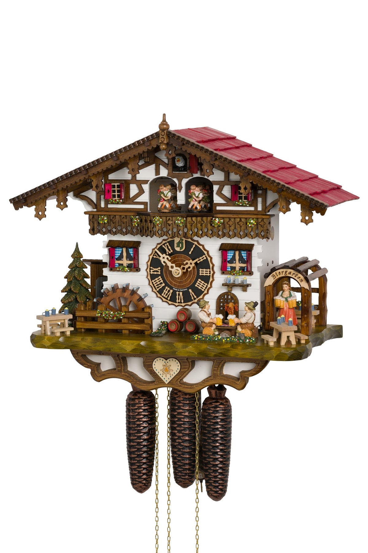 Hönes 8664T Zenzi - 8-Day Mechanical Musical Cuckoo Clock — official Hönes product image