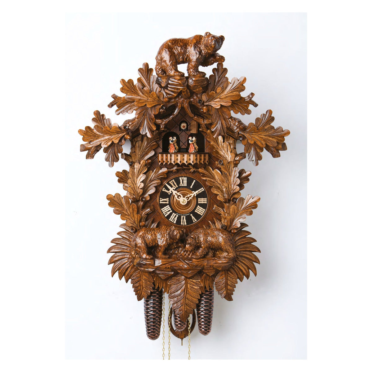 Hönes 86708-6Tnu — 8-Day Mechanical Musical Cuckoo Clock