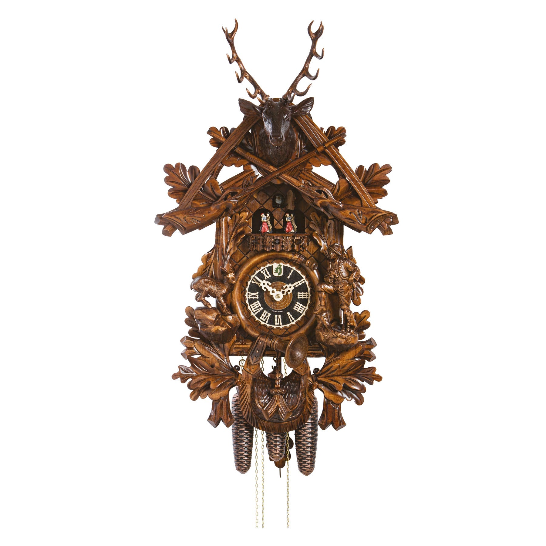Hönes 8674-5Tnu — 8-Day Mechanical Musical Cuckoo Clock