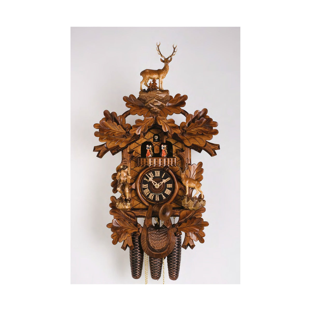 Hönes 8682-5Tko — 8-Day Mechanical Musical Cuckoo Clock